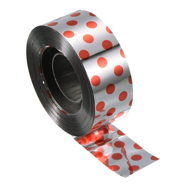 Unique Bargains 262ftx0.9' Repellent Ribbon Keep Away Bird Reflective Scare Tape, Red