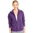 thumbnail image 1 of Hanes Womens ComfortSoft EcoSmart Full-Zip Hoodie Sweatshirt, XL, 1 of 3