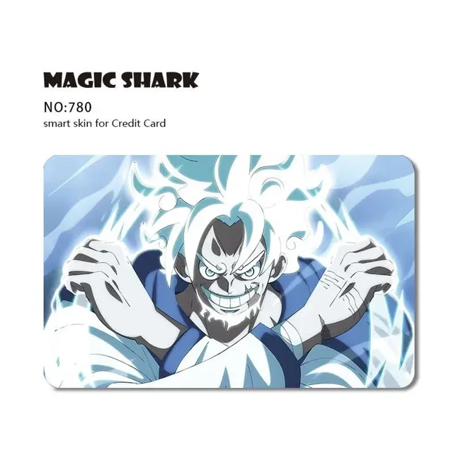 Fashion Cartoon Anime Game PVC Matte Film Sticker Case Skin for Credit Card Big Small No Chip 780 Big Chip