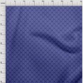 thumbnail image 4 of oneOone Georgette Viscose Blue Fabric Asian Block Craft Projects Decor Fabric Printed By The Yard 42 Inch Wide, 4 of 4