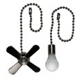 thumbnail image 1 of Harbor Breeze 6-in Brushed Nickel Metal Pull Chain, 1 of 2