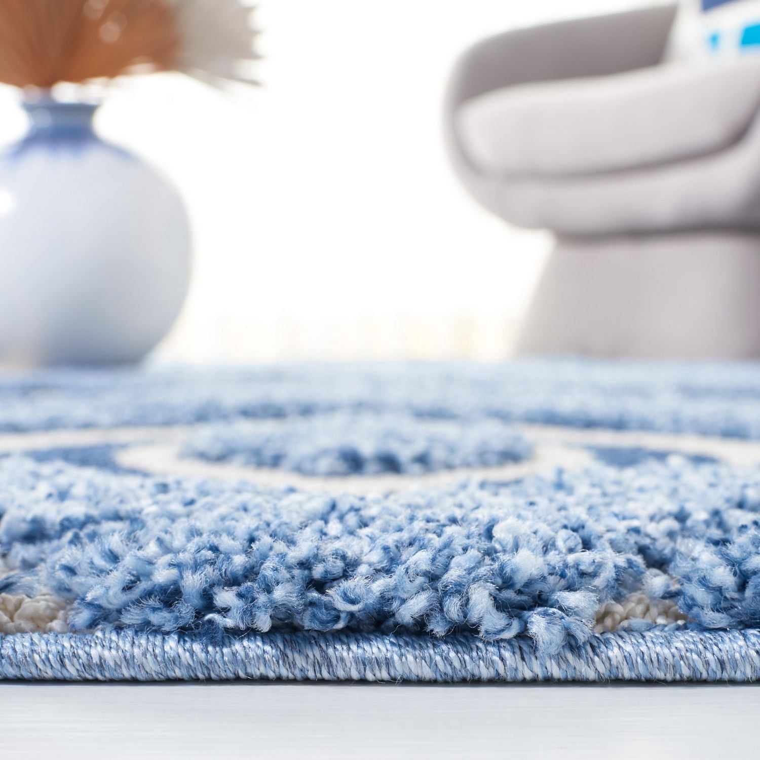 Safavieh Florida Declan Tapis Géométrique Shag