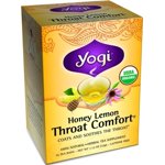 Yogi 26790 Organic Honey Throat Comfort Tea