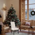 thumbnail image 4 of Christmas Dining Chair Covers Chair Back Covers Removable Washable Chair Protectors For Christmas Home Kitchen, 4 of 6