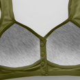 thumbnail image 5 of Women's Front Button Up With A Non Underwire Plus Size Vest Push Up Bra, 5 of 5
