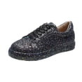 thumbnail image 2 of LSLJS Automne et Hiver Nouvelles Chaussures Plates à Paillettes à Lacets Décontractées pour Femmes, Escarpins, Chaussures Plates, 2 of 8