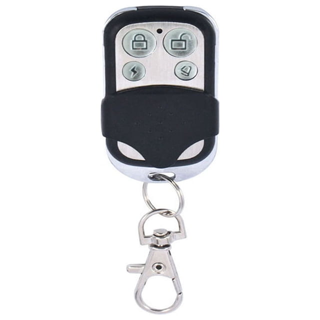 UsRHHA Télécommande Sans Fil 433 MHZ à 4 Boutons, Duplicateur de Copie et de Clonage pour Portes et Portails de Garage, Alarmes, Télécommande, Cloneur de Clé