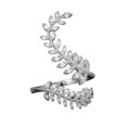 thumbnail image 2 of EGNMCR Rings Ladies Fashion Opening Several Olive Leaf Rings Live Mouth Jewelry Ring Ladies, 2 of 5