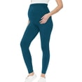 thumbnail image 1 of Kcodviy Women Maternity Casual Solid Maternity Plus Size Color Elastic Control Hight Overall Leggings Waist Long Pants Leggings Maternity Leggings Set Soft Pants, 1 of 9