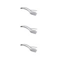thumbnail image 3 of Transemion Versatile Cooking Companion Double Sided Spatula Turner And Tongs Easy To Clean 2 In 1 Spatula Tongs grey 3Set, 3 of 6