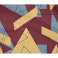 thumbnail image 4 of oneOone Coton Flex Tissu Rectangle & Triangle Géométrique Tissu Imprimé BTY 40 Pouces de Large, 4 of 4