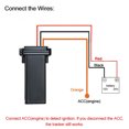 thumbnail image 3 of 4G LTE Vehicle GPS Tracker with Real-Time Positioning, 2G Compatibility, IP67 Waterproof, Intelligent Vibration Alarm, ACC Detection, 9-75V Voltage, Ublox G7020 Chip, 5M Location Accuracy, 350mAh, 3 of 6