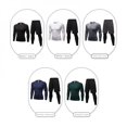 thumbnail image 5 of Men‘s 2 in 1 Compression Sportswear Suits Gym Tights Training Clothes Workout Jogging Sports Set Fitness Tracksuit Running Sets, 5 of 5
