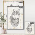thumbnail image 2 of Wolf Wild and Beautiful III - Wildlife Animal Framed Canvas, 2 of 3