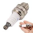 thumbnail image 3 of Mower Spark Plug, Spark Plug Copper Core Electrode Lawn Mover Trimmer  For Garden For Repair Shop, 3 of 8