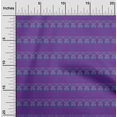 thumbnail image 1 of oneOone Cotton Flex Fabric Chevron & Swirl Block Printed Fabric 1 Yard 40 Inch Wide, 1 of 4