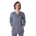 thumbnail image 1 of Landau ProFlex Women's Modern Tailored Fit Stretch Snap Front Scrub Jacket, 1 of 1