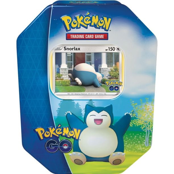【未開封】ポケモンカードゲーム Pokémon GO Tin Snorlax Pokemon TCG: Pokemon Go Tin - Snorlax - Walmart.ca