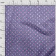 thumbnail image 3 of oneOone Velvet Violet Fabric Colorful Dinosaur Cartoon Sewing Material Print Fabric By The Yard 58 Inch Wide, 3 of 5