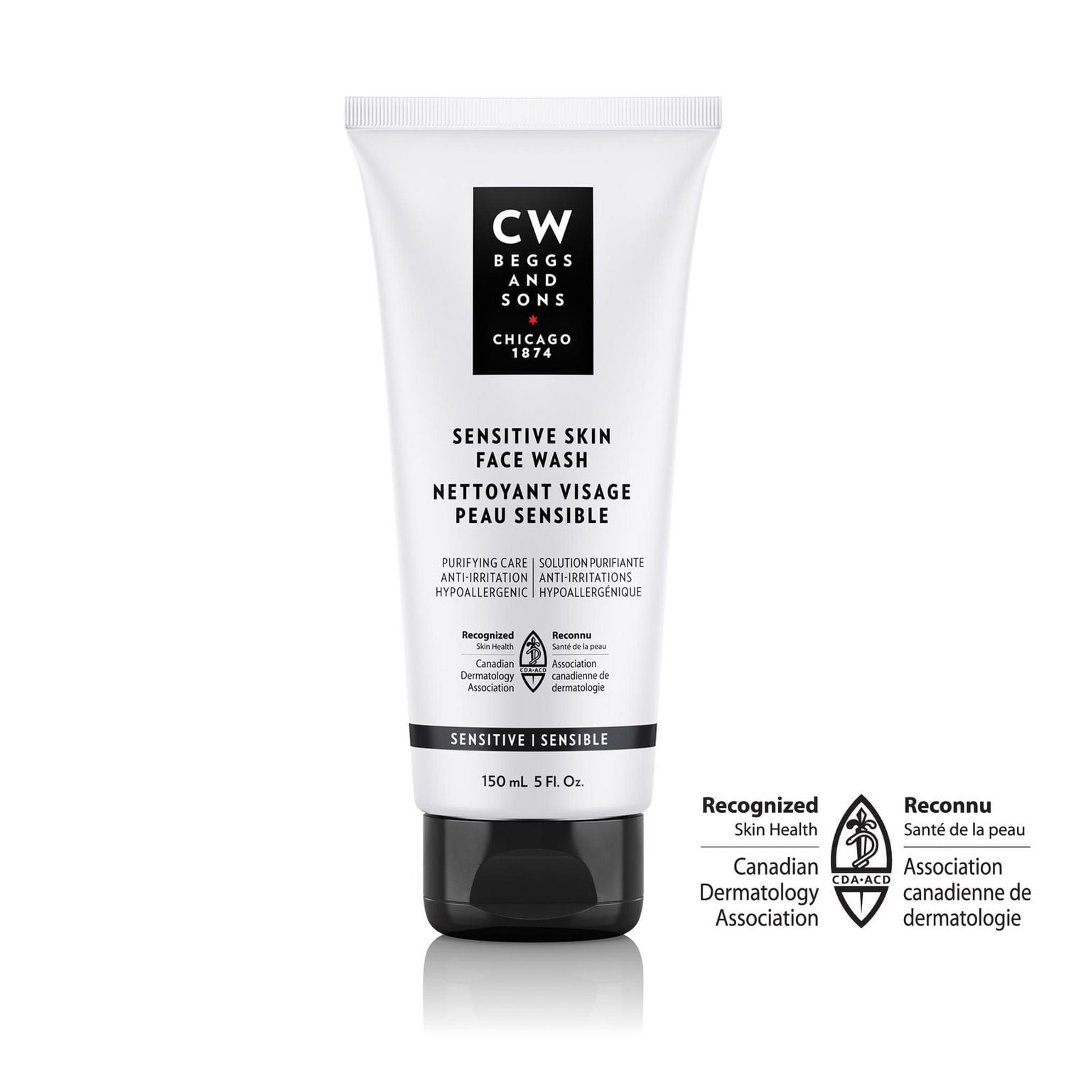 CW Beggs and Sons Sensitive Skin Face Wash