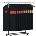 thumbnail image 4 of Sacs à Vêtements Suspendus pour Rangement de Garde-Robe Sac à Vêtements Sac de Complet pour Rangement de Garde-Robe et Voyage Sac à Vêtements Pliable pour Suspendre des Vêtements Sac de Complet de Voyage avec Carte d'Identité pour Complets Jupes, 4 of 7