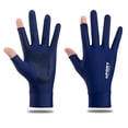 thumbnail image 2 of Summer Protection Gloves, Non Slip Touchscreen Gloves for Men Women Breathable Gloves for Driving Cycle Riding Climbing Golfing Workout, 2 of 7