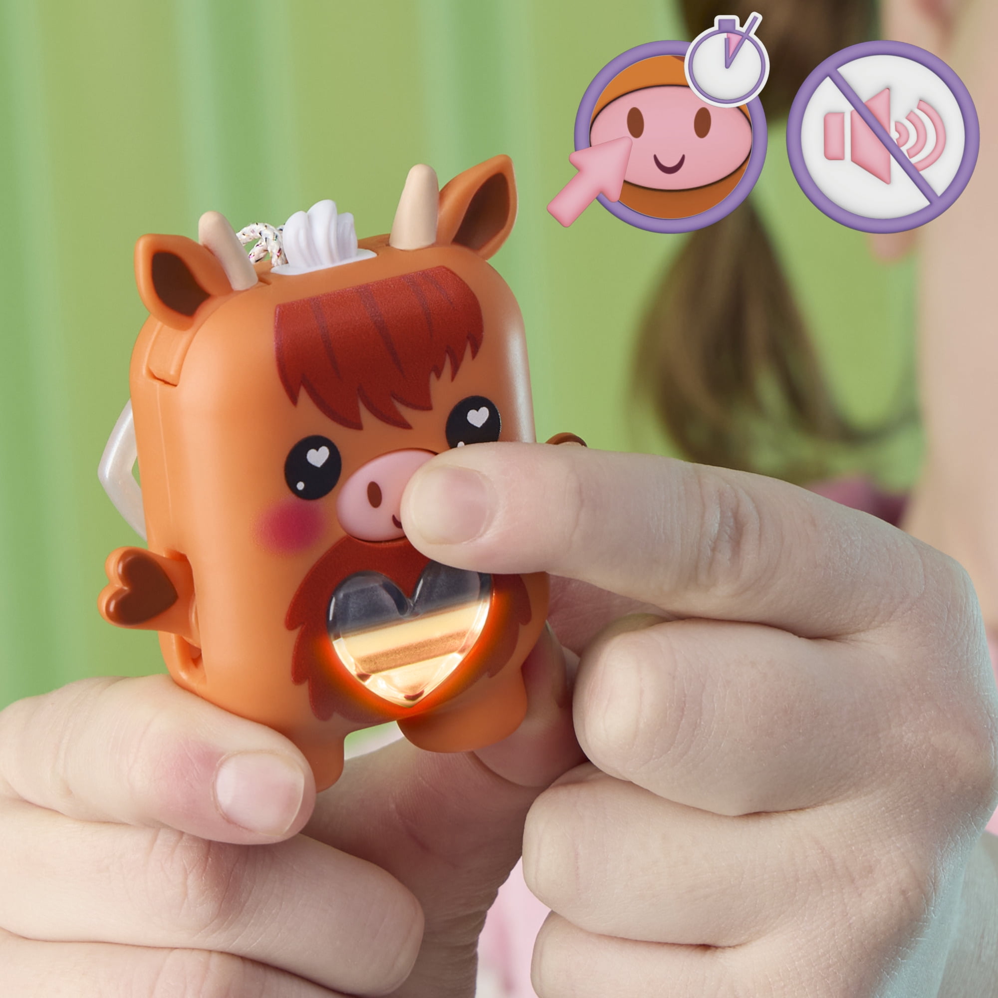 NANO-MALS Cowbert le bœuf Highland, compagnon électronique