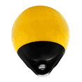 thumbnail image 2 of 4X Boule de Bateau en PVC Robuste Ancre Ronde Bouée de Quai Pare-Chocs Boule Gonflable Protection Marine Amarrage Bouée Jaune, 2 of 5