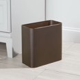 thumbnail image 2 of mDesign Small Metal 2.4 Gallon/9 Liter Trash Can, 2 of 3