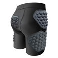 thumbnail image 2 of Lipstore Children's Padded Training Shorts for Cycling Lightweight Hip & Thigh Guards Size M, 2 of 8