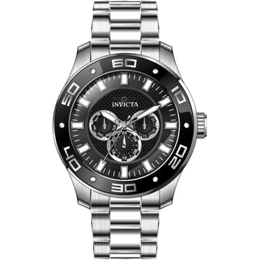 Invicta 45756 Men's Pro Diver Scuba Quartz Steel Bracelet Watch