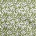 thumbnail image 1 of oneOone Cotton Poplin Olive Green Fabric Tropical Palm Tree Craft Projects Decor Fabric Printed By The Yard 56 Inch Wide, 1 of 5