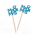 thumbnail image 2 of Darling Souvenir Wedding Cupcake Toppers Party Dessert Decorations - Pack Of 40, 2 of 3