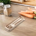 thumbnail image 4 of Dvkptbk Cutlery Spoon Chopsticks and Fork Three-Piece Tableware Set Kitchen Gadgets, 4 of 5