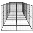 thumbnail image 2 of vidaXL Outdoor Dog Kennel Steel 21.78 m², 2 of 4