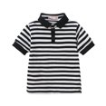 thumbnail image 4 of Polos pour Garçons Chemise à Rayures Chemise de Rugby pour Garçons Polo à Manches Courtes 1-2 Ans Mode Garçons, 4 of 8