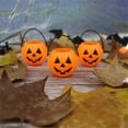 thumbnail image 3 of Halloween LanternIndoor Outdoor Halloween Decorations Round Lightened, 3 of 4