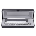 thumbnail image 1 of Harmonica, ABS+metal Material Pure Sound Wind Musical Instrument  For Professional Performance And Amateur Practice, 1 of 8