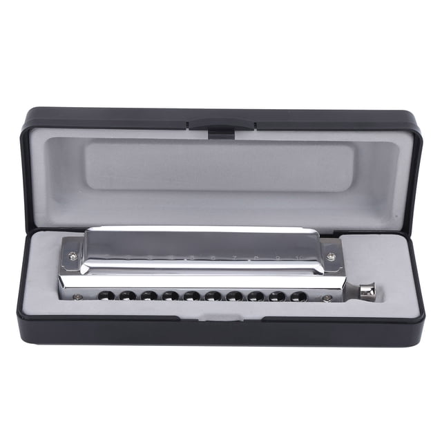Harmonica, ABS+metal Material Pure Sound Wind Musical Instrument For Professional Performance And Amateur Practice