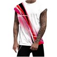 thumbnail image 2 of LSLJS Débardeur pour Homme Homme Décontracté Mode Imprimé Chandail à Enfiler Col Rond Débardeurs de Sport Gilet, 2 of 5