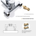 thumbnail image 5 of Wall Mounted Bath Faucet with Hand Shower, Bath Shower Faucet, 5 of 5