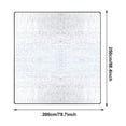 thumbnail image 1 of Miogawg Insulation Mat Made Of Aluminium Foil Heat-Insulating Insulated Blanket Ultralight Double-Sided Aluminium Sleeping Mat Foldable Tent Mat Sleeping Mat, 1 of 1