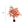 thumbnail image 2 of Maple Tree Artificiel, Décorations d'Automne Maple Tree Prééclairées 4/5/6 Pi avec pot pour Intérieur Extérieur Récolte d'Automne Halloween Action de Grâce, 2 of 6