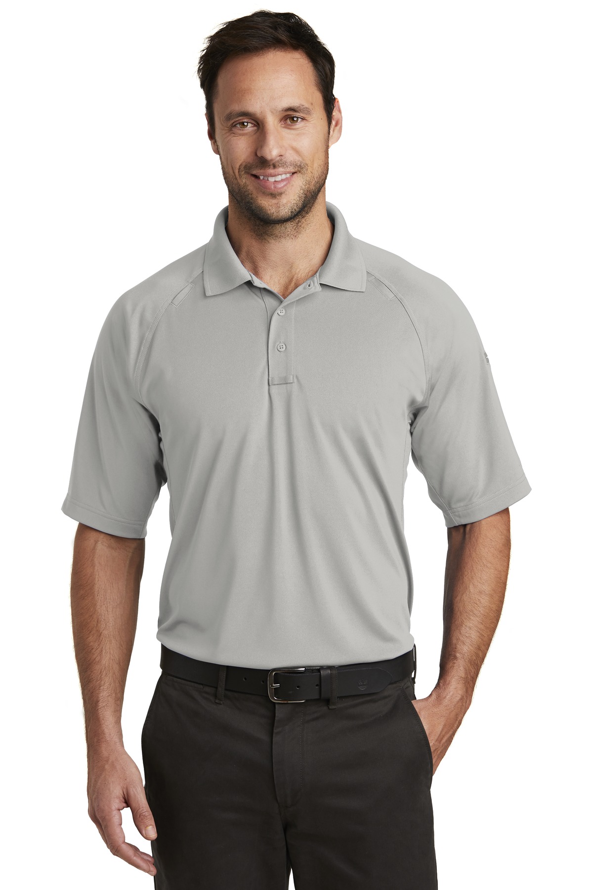 CornerStone Polo Tactique Léger à Manches Courtes pour Hommes, Résistant aux Accrocs