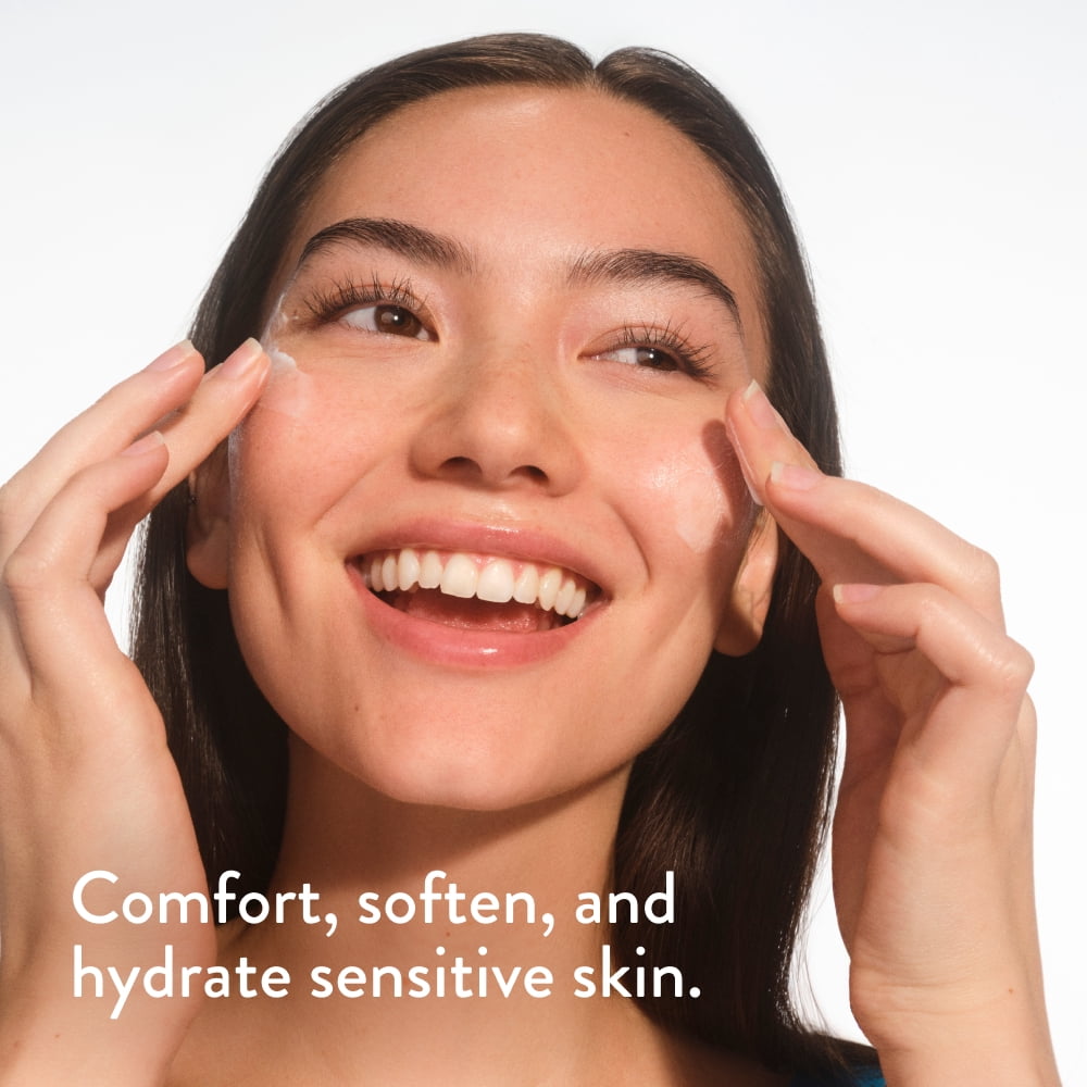 Nettoyant doux pour le visage Native pour peau sensible, sans parfum, sans sulfate, avec vitamine B3 et aloès, testé dermatologiquement, 50 mL