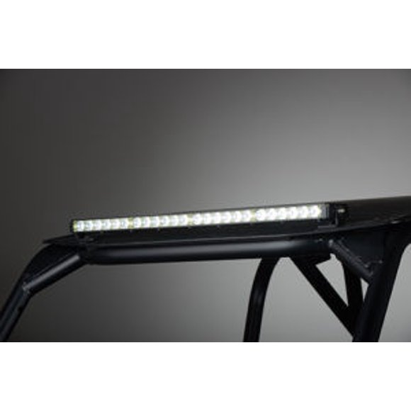 mPower Barre Lumineuse EMPLR00009 ORV; LED; Longueur 24 Pouces; Blanc; 210 Watts/15 Ampères à 14 Volts; Faisceau Spot/Flood; 16588 Lumens Bruts; Lentille en Silicone Incassable Claire; Boîtier en Aluminium Noir; Montage Universel
