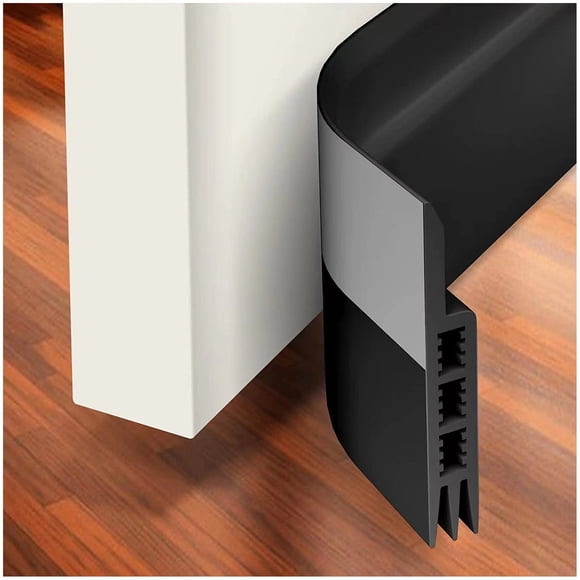 Agiferg Door Draft Stopper Under Door Draft Blocker Insulator Door Sweep Weather Stripping Noise Stopper Strong Adhesive Door Stops Of Rubber