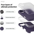 thumbnail image 4 of KOMI Compatible with iPhone 16 Pro Max Case, Premium Liquid Silicone Case, Full Body Protective Cover, Shockproof, Slim Phone Case, Anti-Scratch Soft Microfiber Lining, 6.9 inch Deep Purple, 4 of 5