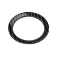 thumbnail image 1 of Steering Wheel Emblem Trim, Steering Wheel Emblem  Carbon Fiber Style Interior Styling  for Car Replacement for Smart Fortwo Forfour 453 2015-2021, 1 of 8