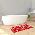 thumbnail image 3 of Christmas Bath Rug Fashion Decorative Absorbent Non-slip Shower Rug Bath Mat, 3 of 6
